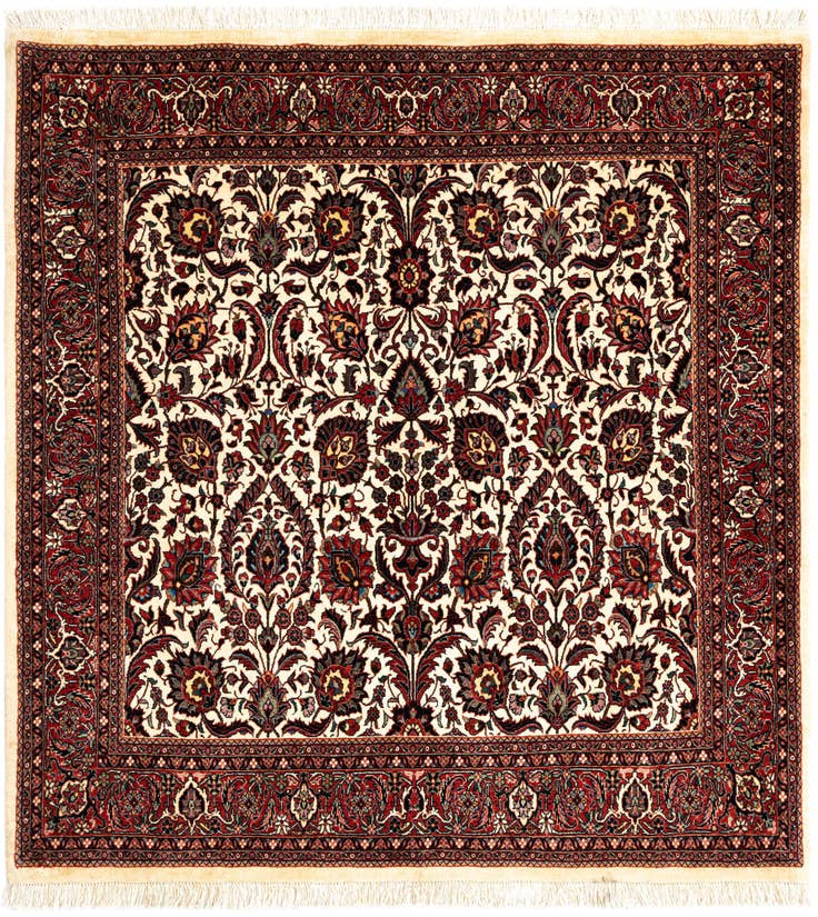 Detail image of 4' 10 x 5' 6 Bidjar Square Rug