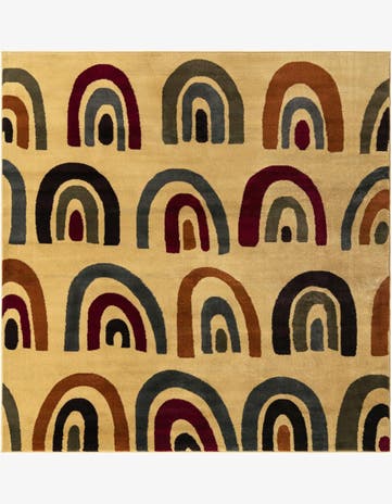 7' 10 x 7' 10 Cafe Square Rug