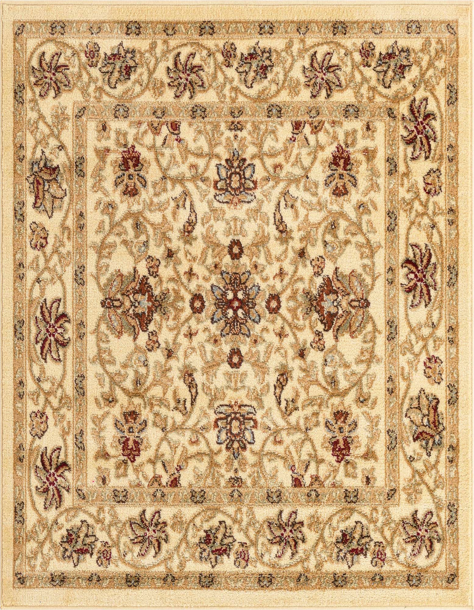 4' x 4' Classic Agra Square Rug