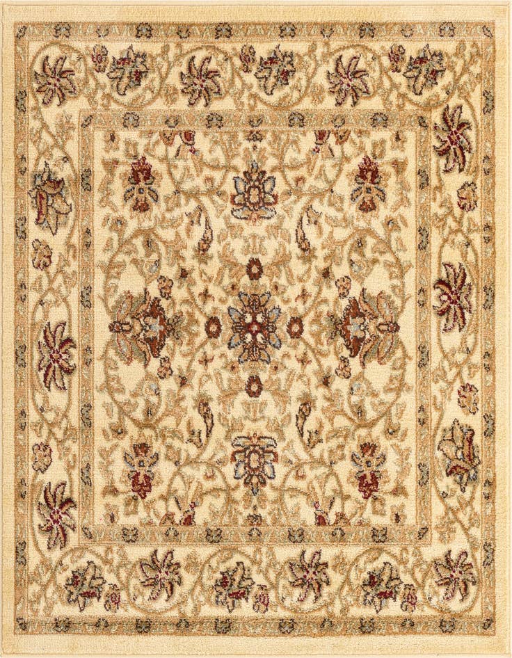 Detail image of 4' x 4' Classic Agra Square Rug