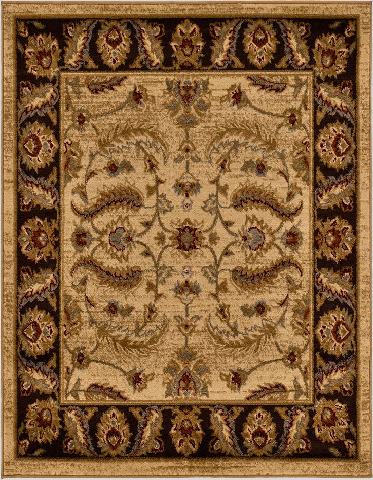 Detail image of 4' x 4' Classic Agra Square Rug