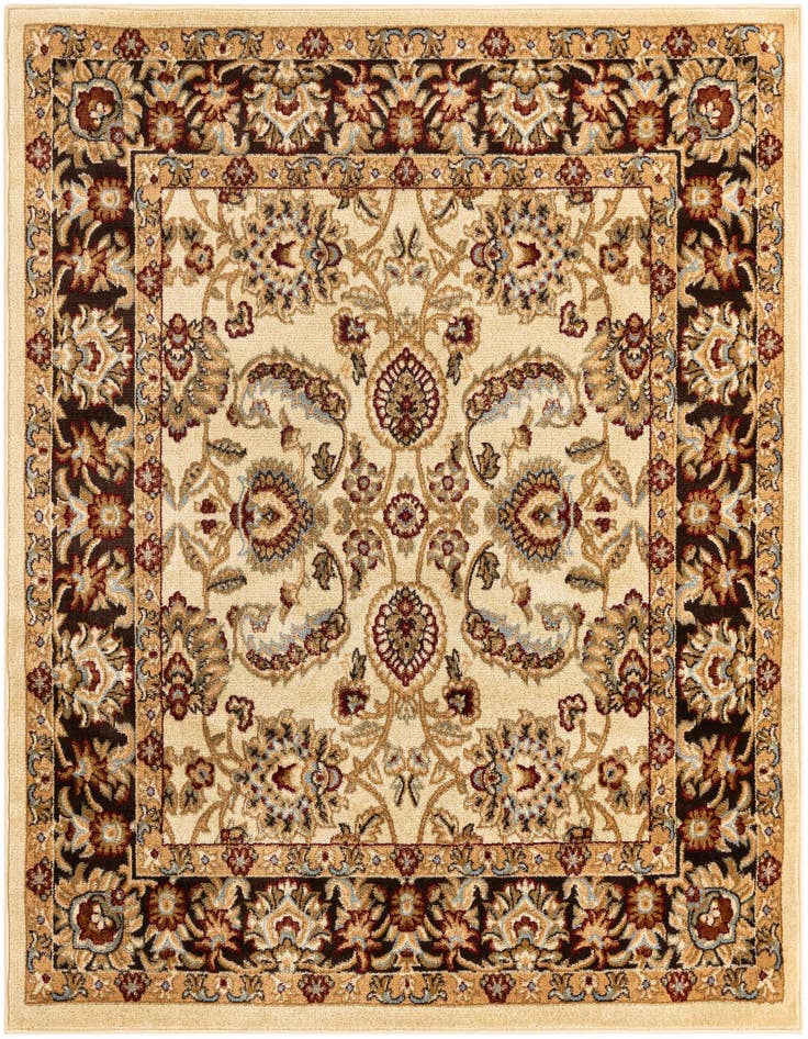 Detail image of 6' x 6' Classic Agra Square Rug
