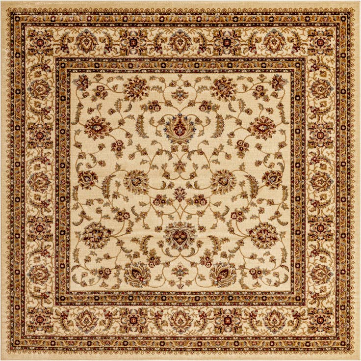Detail image of 7' 10 x 7' 10 Classic Agra Square Rug