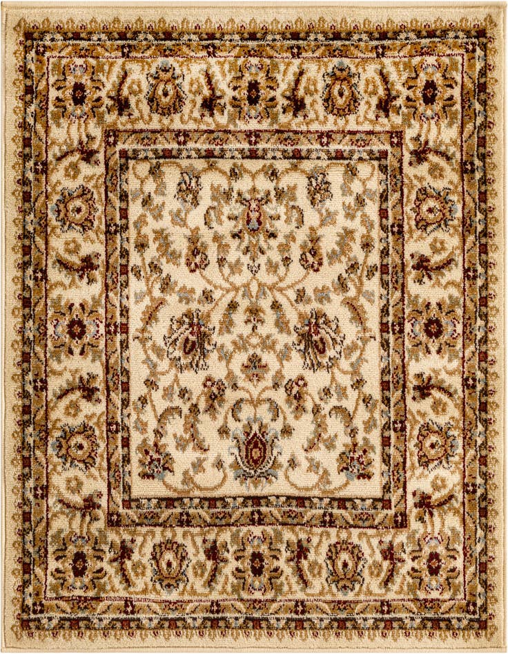 Detail image of 3' x 3' Classic Agra Square Rug