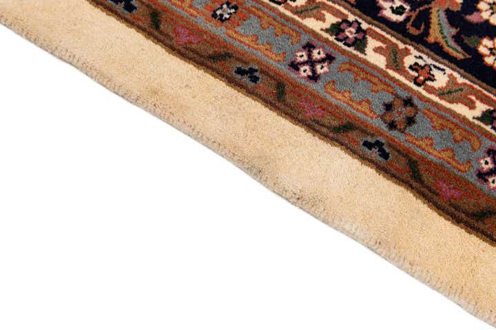 9' 11 x 10' 2 Hand Knotted Farahan Wool Square Rug
