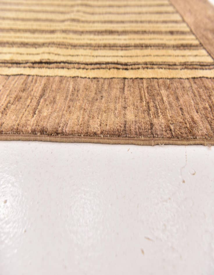 Detail image of 6' 4 x 6' 5  Hand Knotted Kashkuli Gabbeh Wool Square Rug