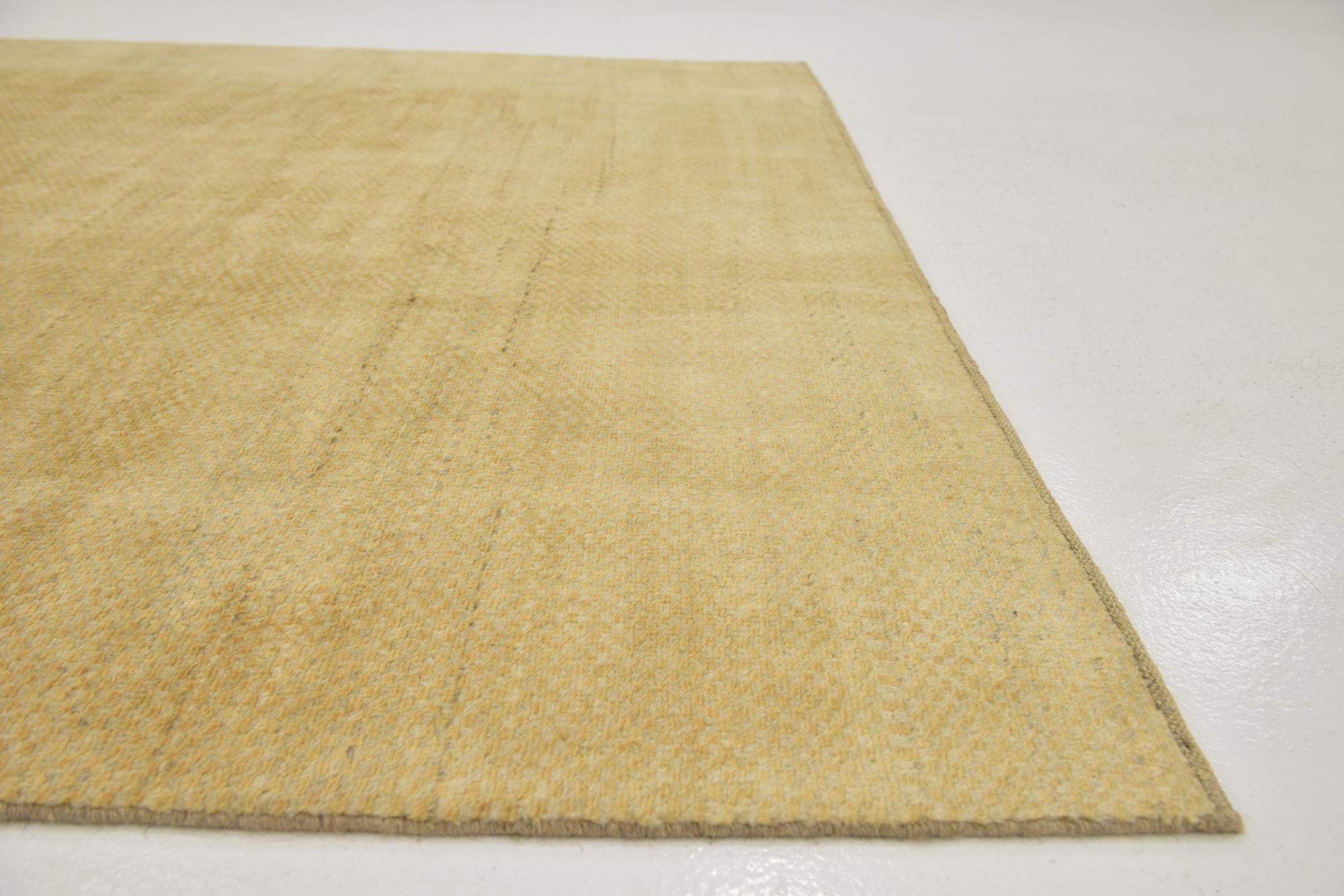 6' 6 x 6' 6 Hand Knotted Kashkuli Gabbeh Wool Square Rug