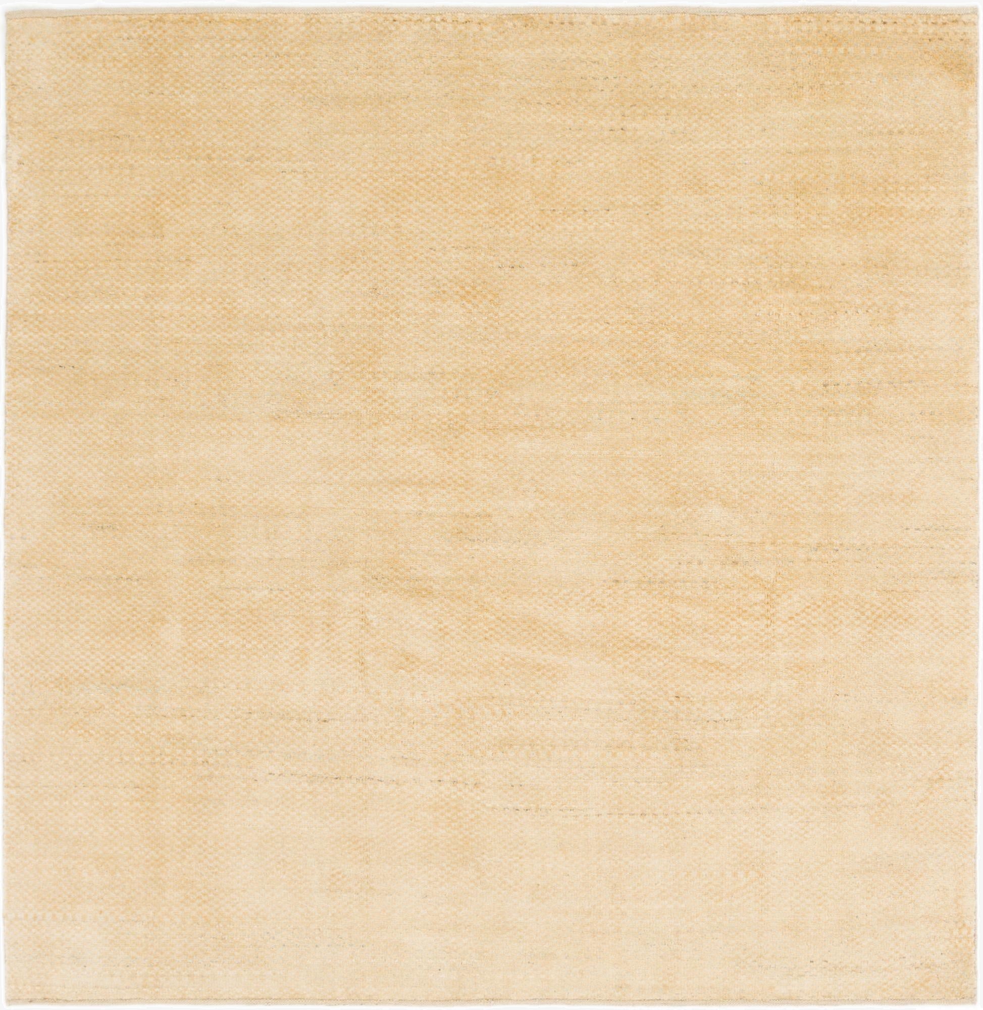 6' 6 x 6' 6  Hand Knotted Kashkuli Gabbeh Wool Square Rug