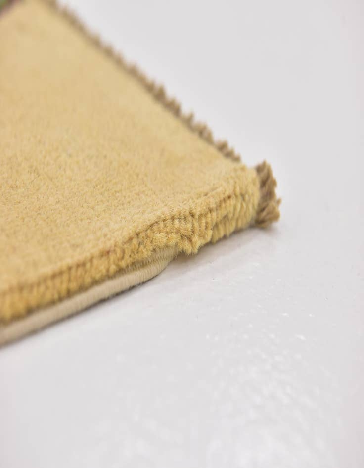 Detail image of 3' 2 x 3' 3 Hand Knotted Kazak Square Rug