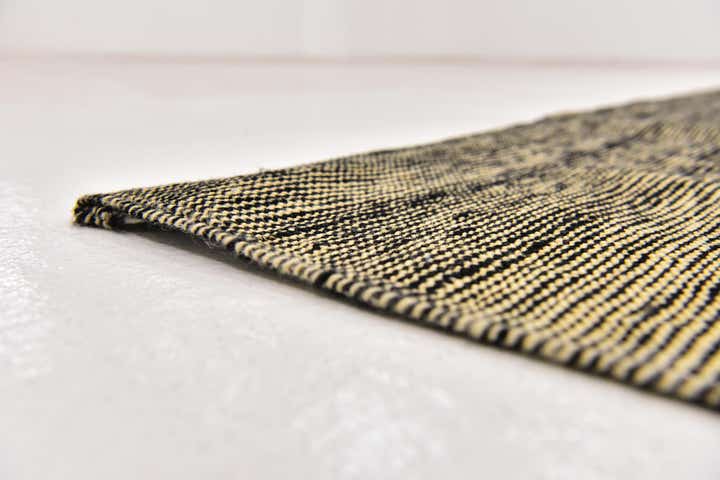 6' x 7' 6 Hand Woven Kilim Modern Wool Square Rug