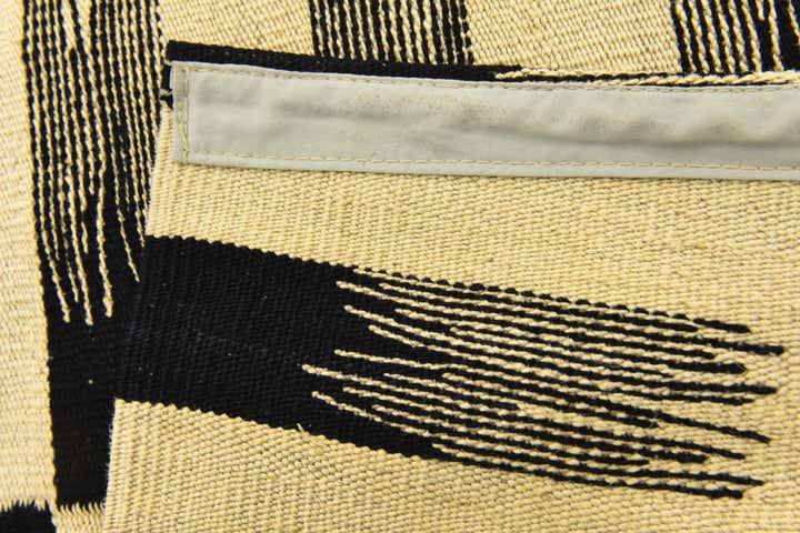 6' x 7' Hand Woven Kilim Modern Wool Square Rug
