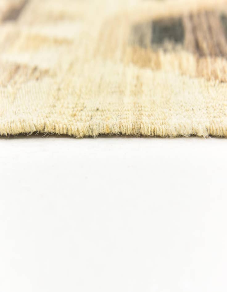 Detail image of 6' x 7' 3  Hand Woven Kilim Modern Wool Square Rug