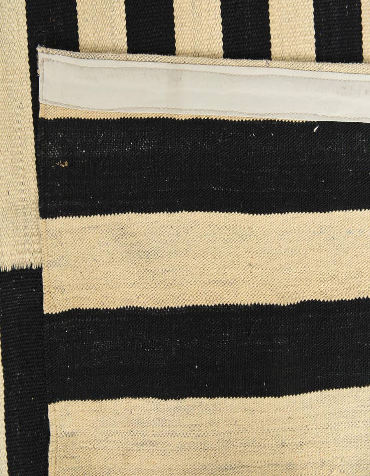 Detail image of 11' x 12' 3  Hand Woven Kilim Modern Wool Square Rug