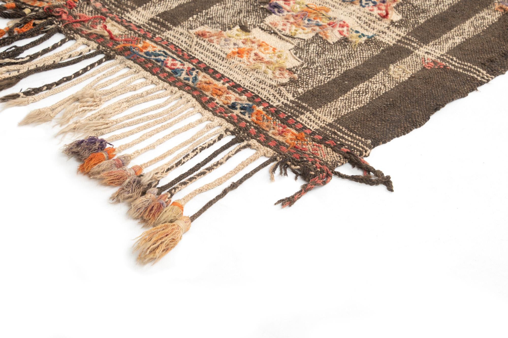 5' 3 x 5' 7 Kilim Square Rug