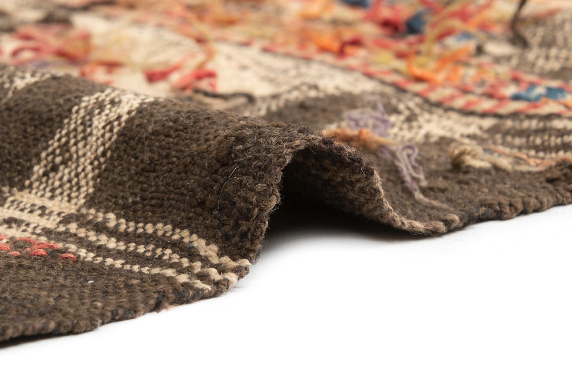 5' 3 x 5' 7 Kilim Square Rug