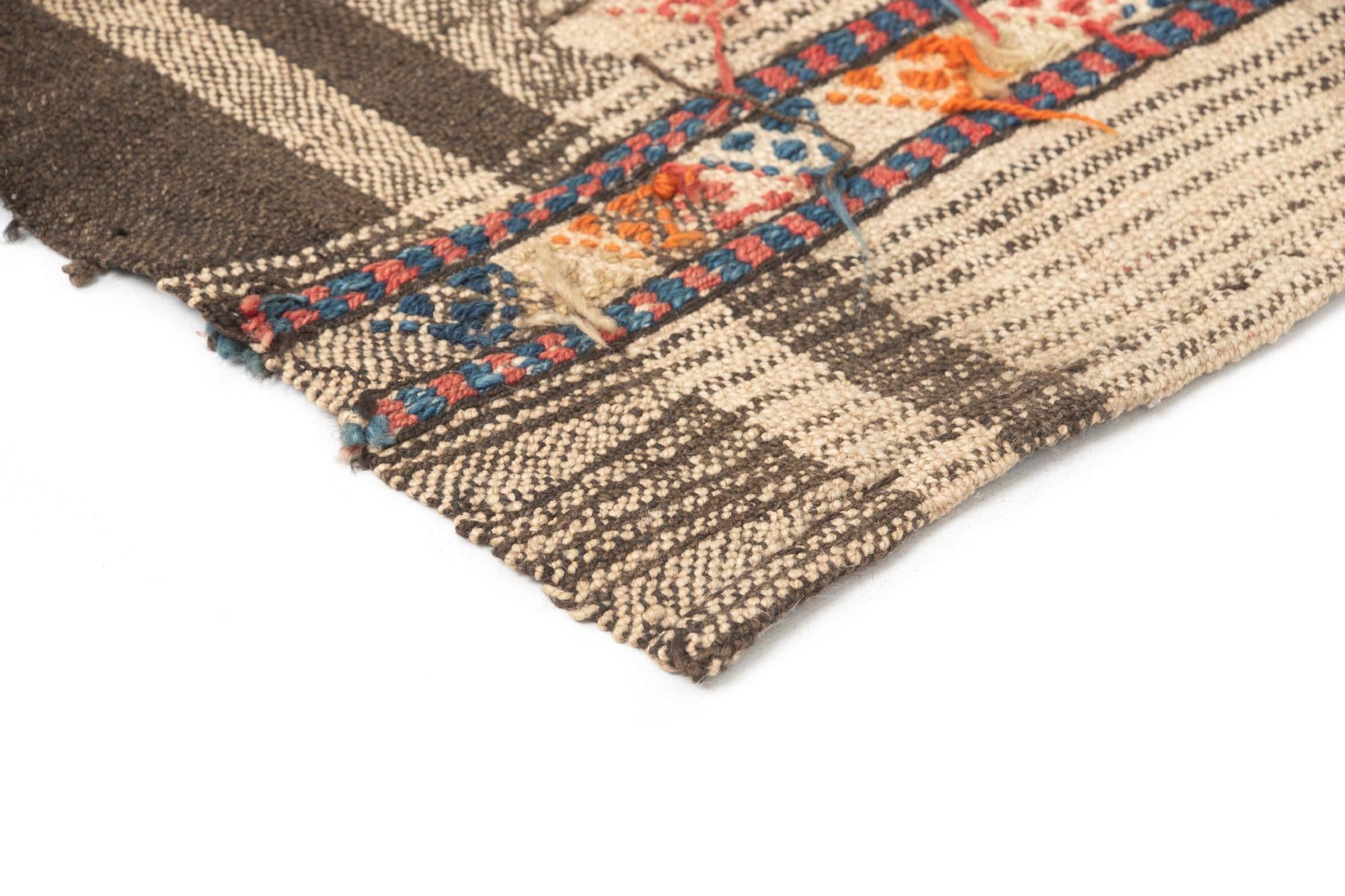 5' 3 x 5' 7 Kilim Square Rug