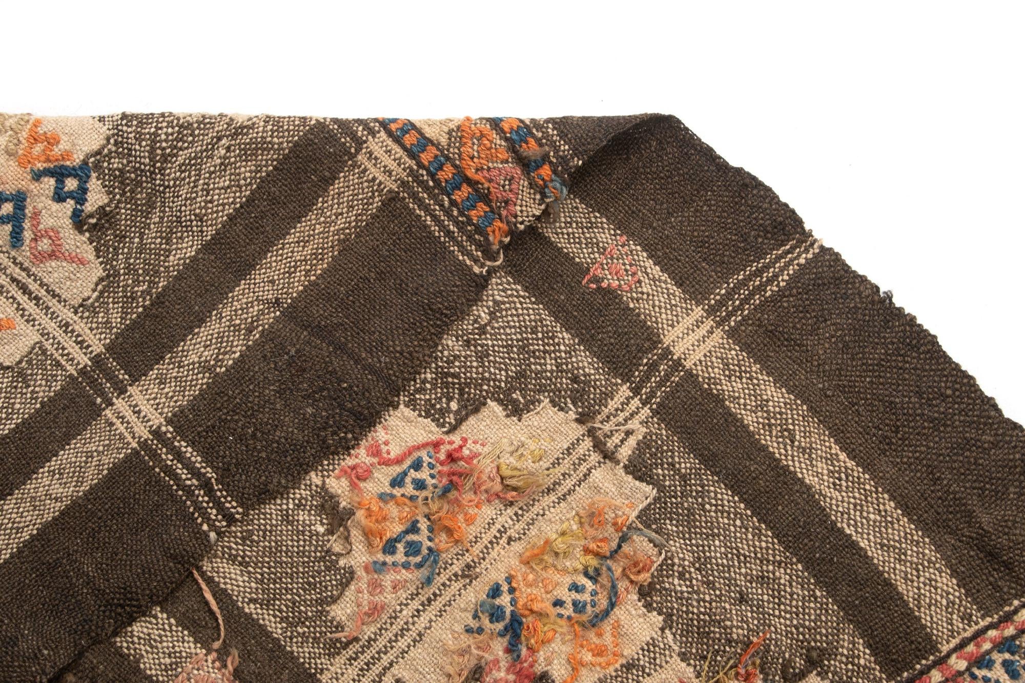 5' 3 x 5' 7 Kilim Square Rug
