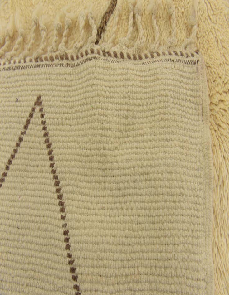 Detail image of 11' 3 x 13' Hand Knotted Moroccan Wool Square Rug