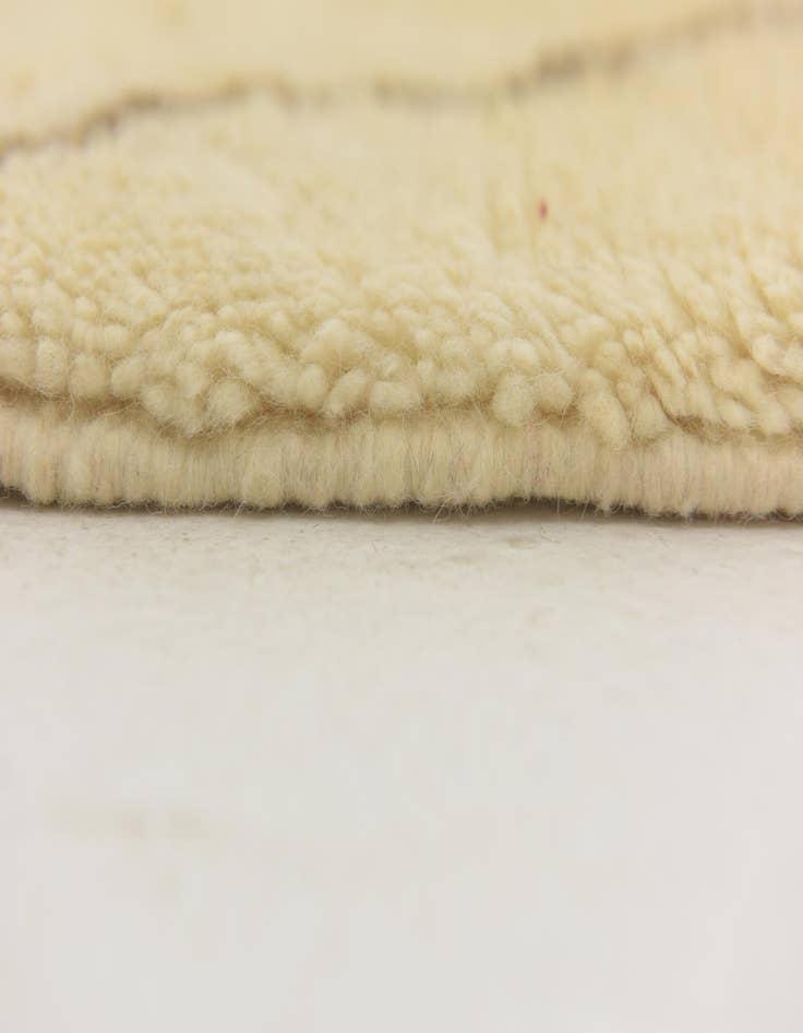 Detail image of 11' 3 x 13' Hand Knotted Moroccan Wool Square Rug