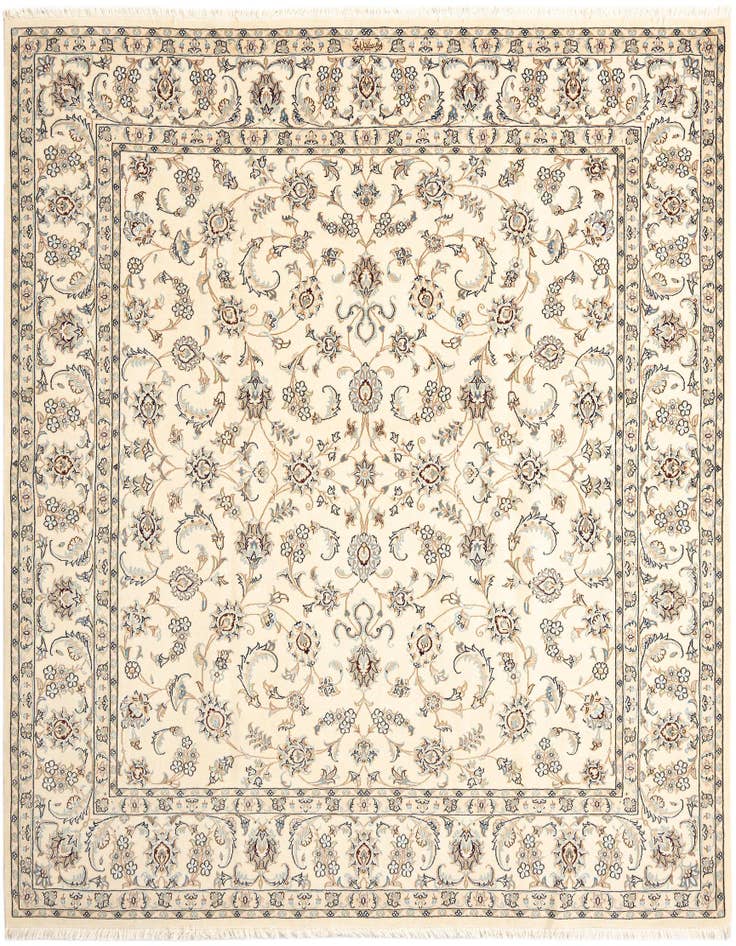 Detail image of 6' 6 x 7' 2 Nain Square Rug