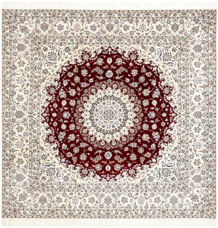 Detail image of 8' 3 x 8' 5 Nain Square Rug