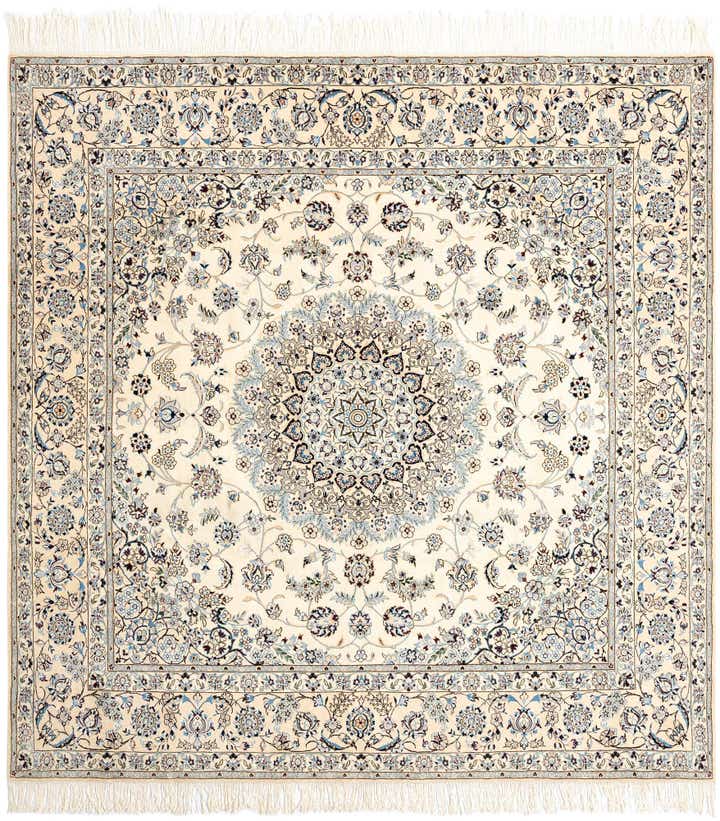 8' 3 x 8' 3 Nain Wool Square Rug