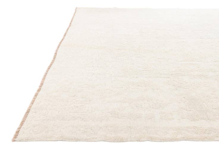 Detail image of 9' 5 x 10' Hand Knotted Oushak Wool Square Rug