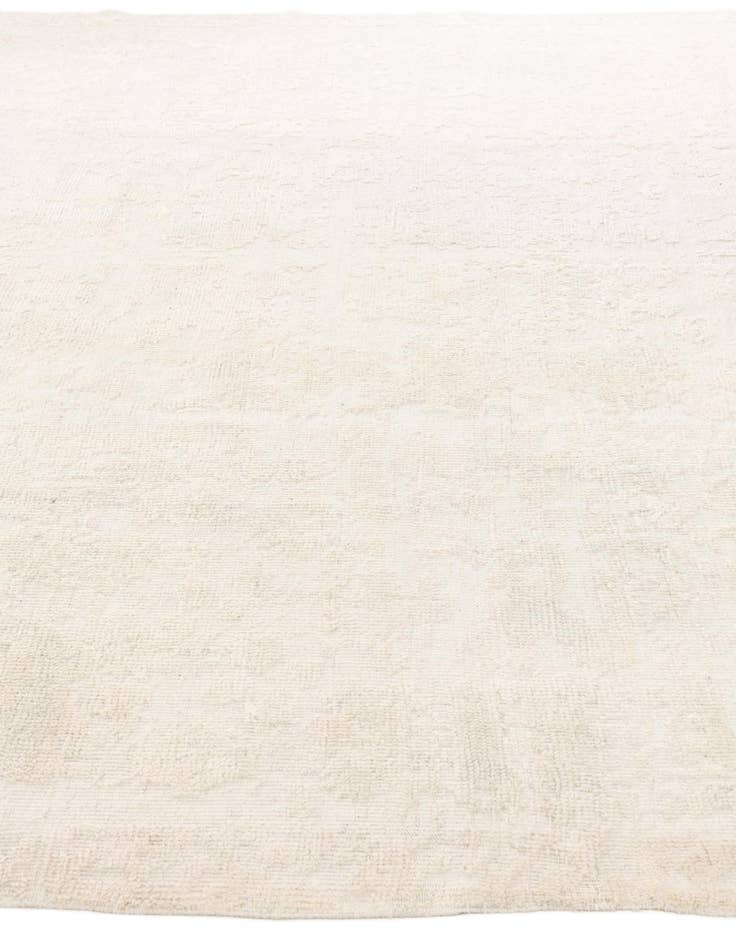 Detail image of 9' 5 x 10'  Hand Knotted Oushak Wool Square Rug