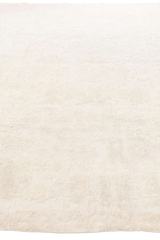 9' 5 x 10' Hand Knotted Oushak Wool Square Rug