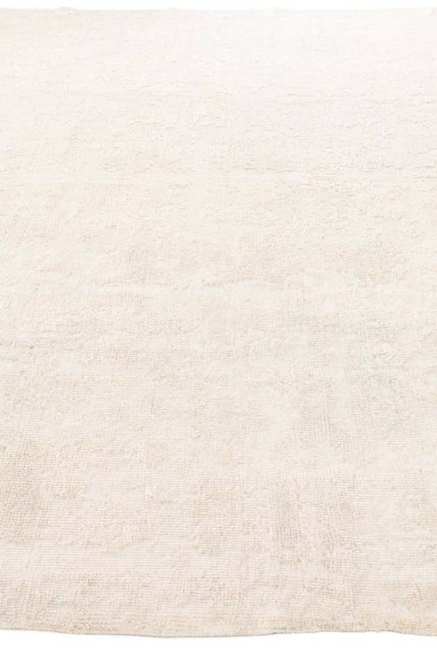Detail image of 9' 5 x 10' Hand Knotted Oushak Wool Square Rug