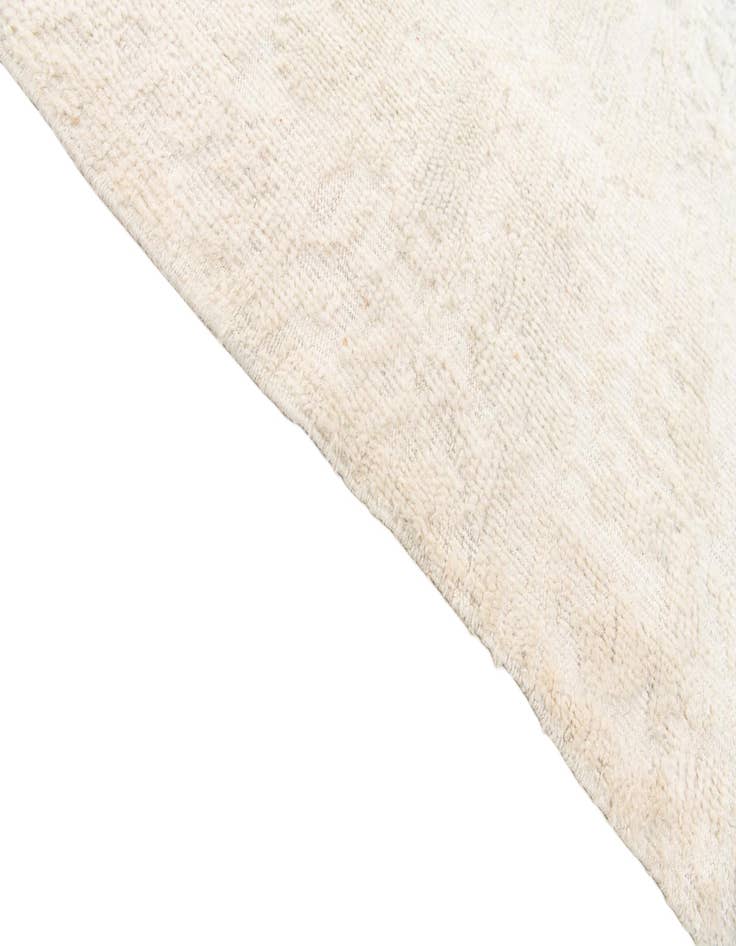 Detail image of 9' 5 x 10'  Hand Knotted Oushak Wool Square Rug