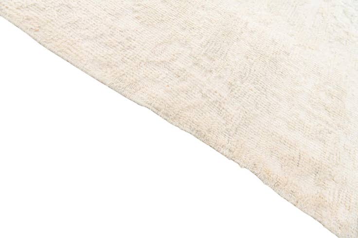 Detail image of 9' 5 x 10' Hand Knotted Oushak Wool Square Rug