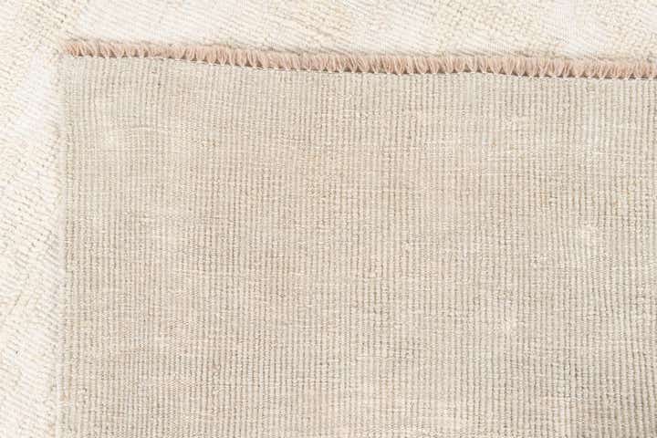 9' 5 x 10' Hand Knotted Oushak Wool Square Rug