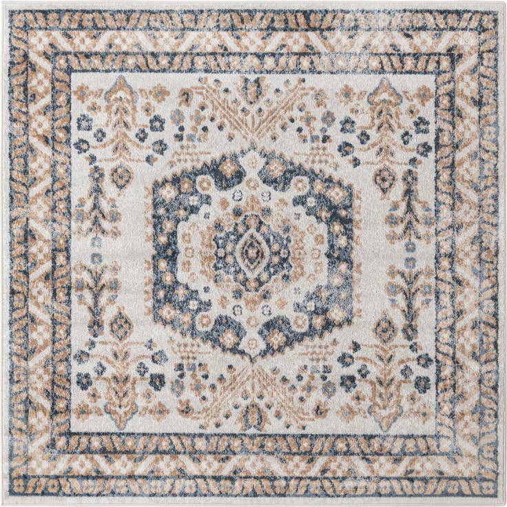 Detail image of 6' x 6' Oxford Square Rug