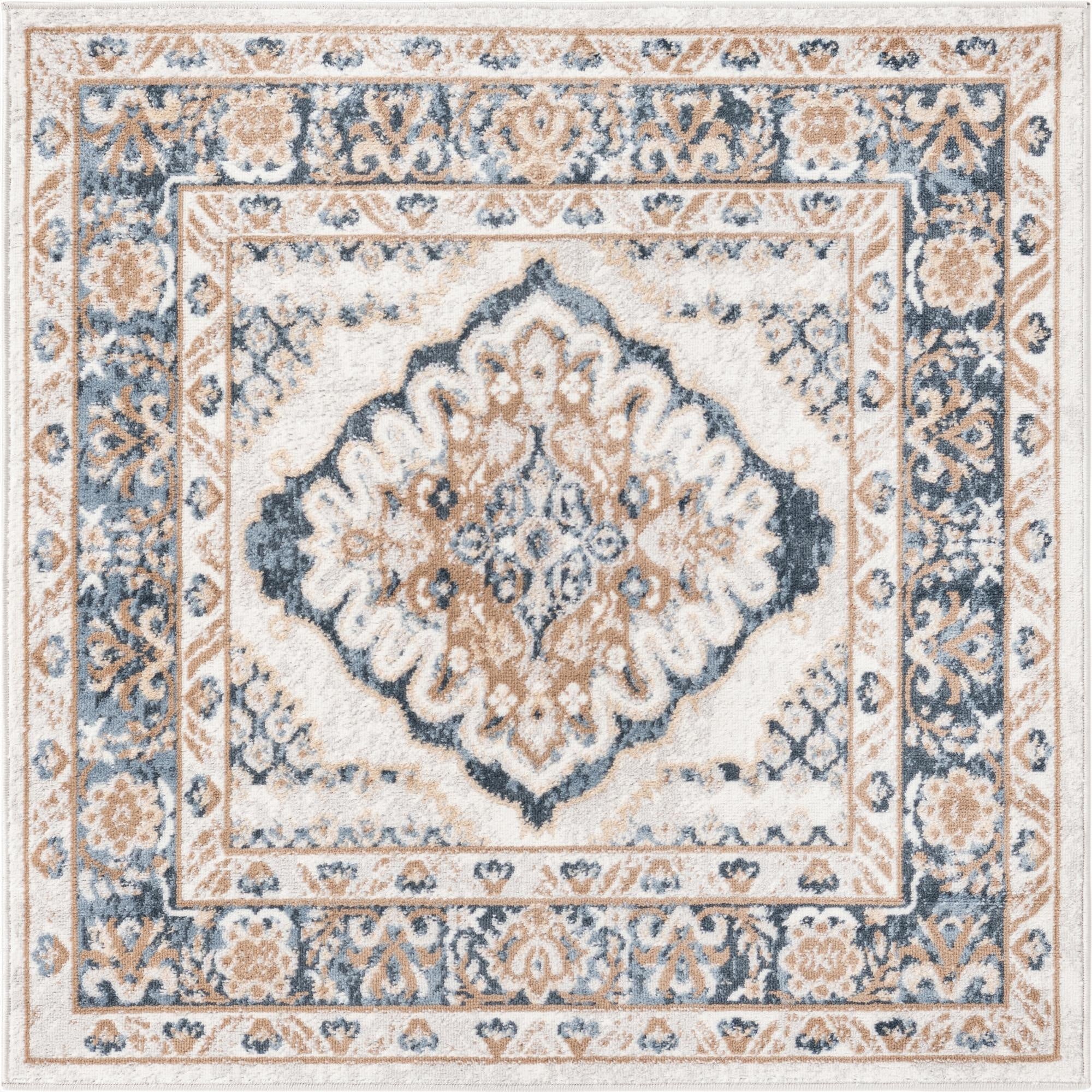 4' x 4' Oxford Square Rug