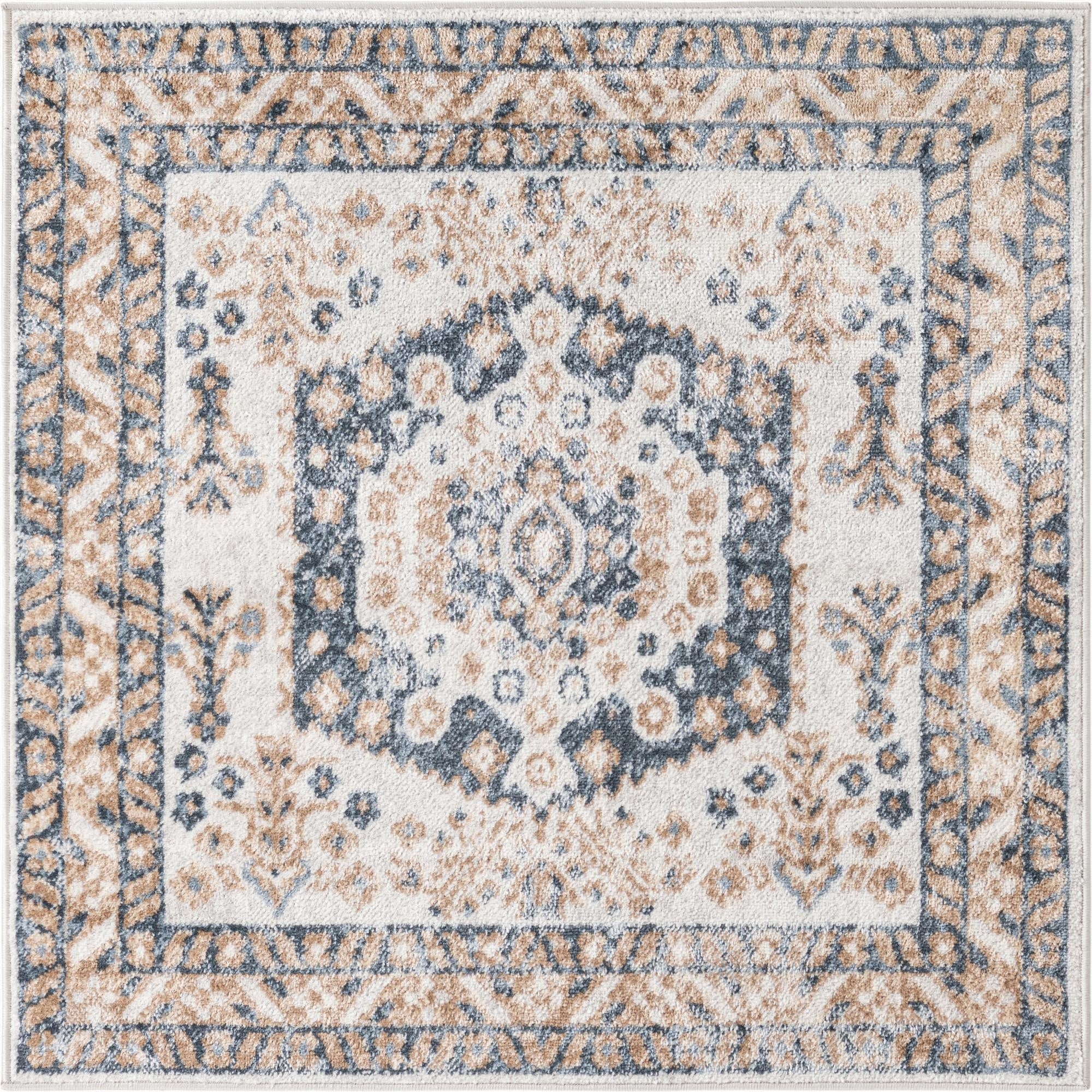 4' x 4' Oxford Square Rug