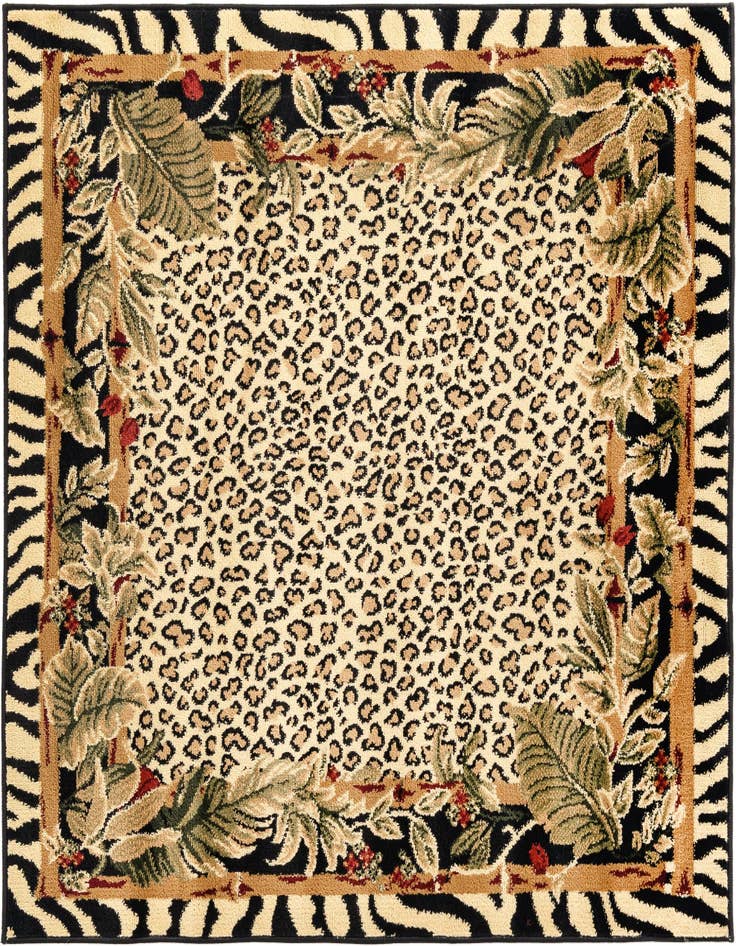Detail image of 4' x 4' Safari Square Rug