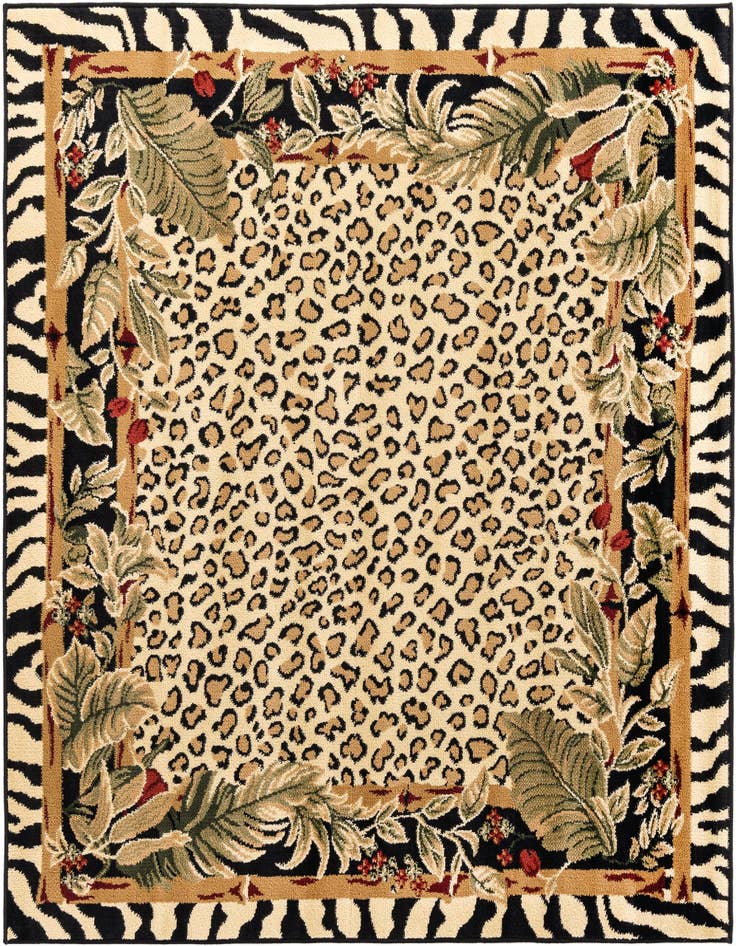 Detail image of 5' 3 x 5' 3 Safari Square Rug