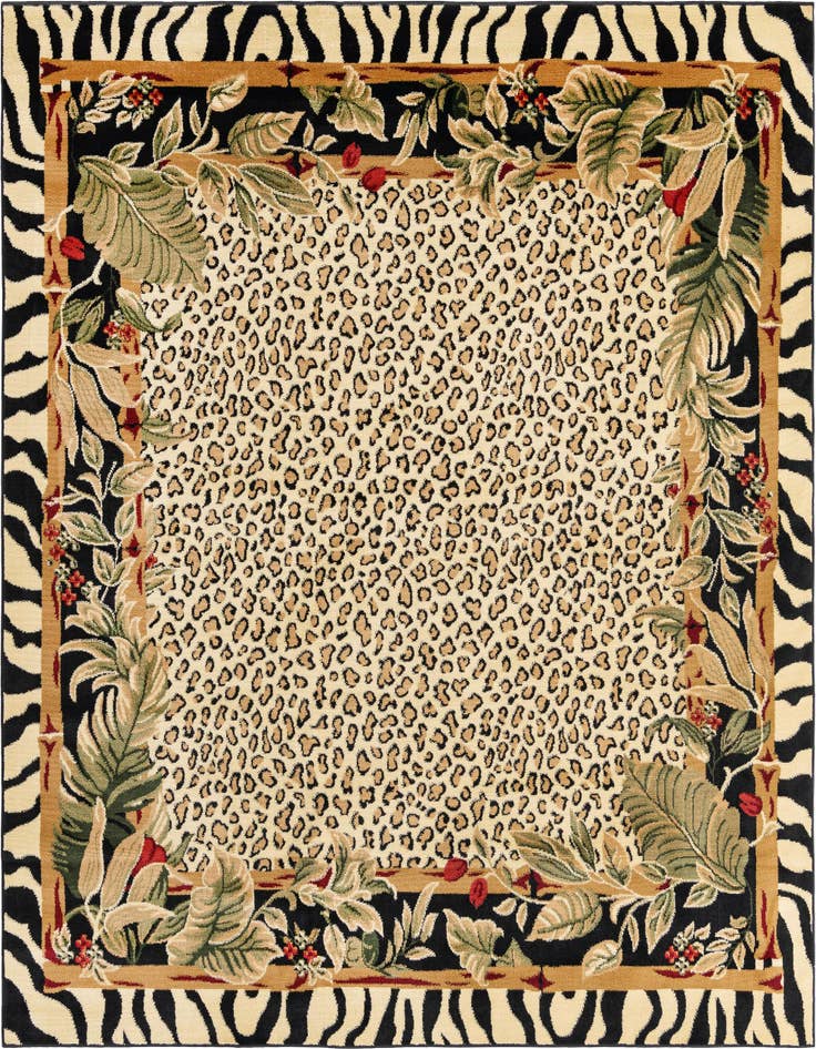 Detail image of 7' 10 x 7' 10 Safari Square Rug