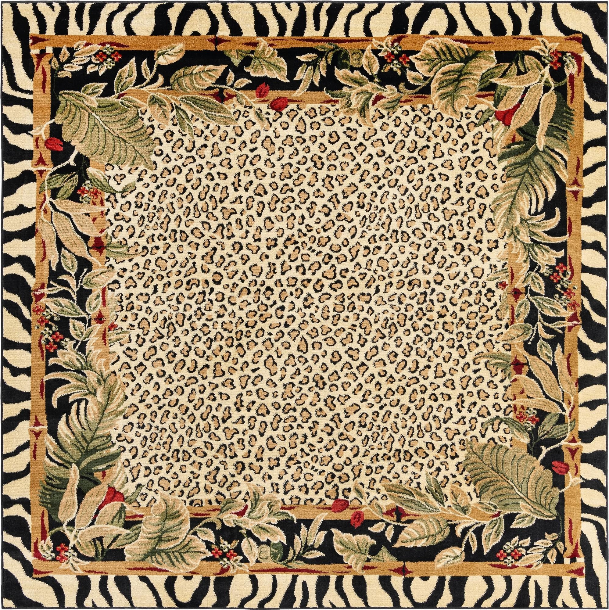 Primary image 7' 10 x 7' 10 Safari Square Rug