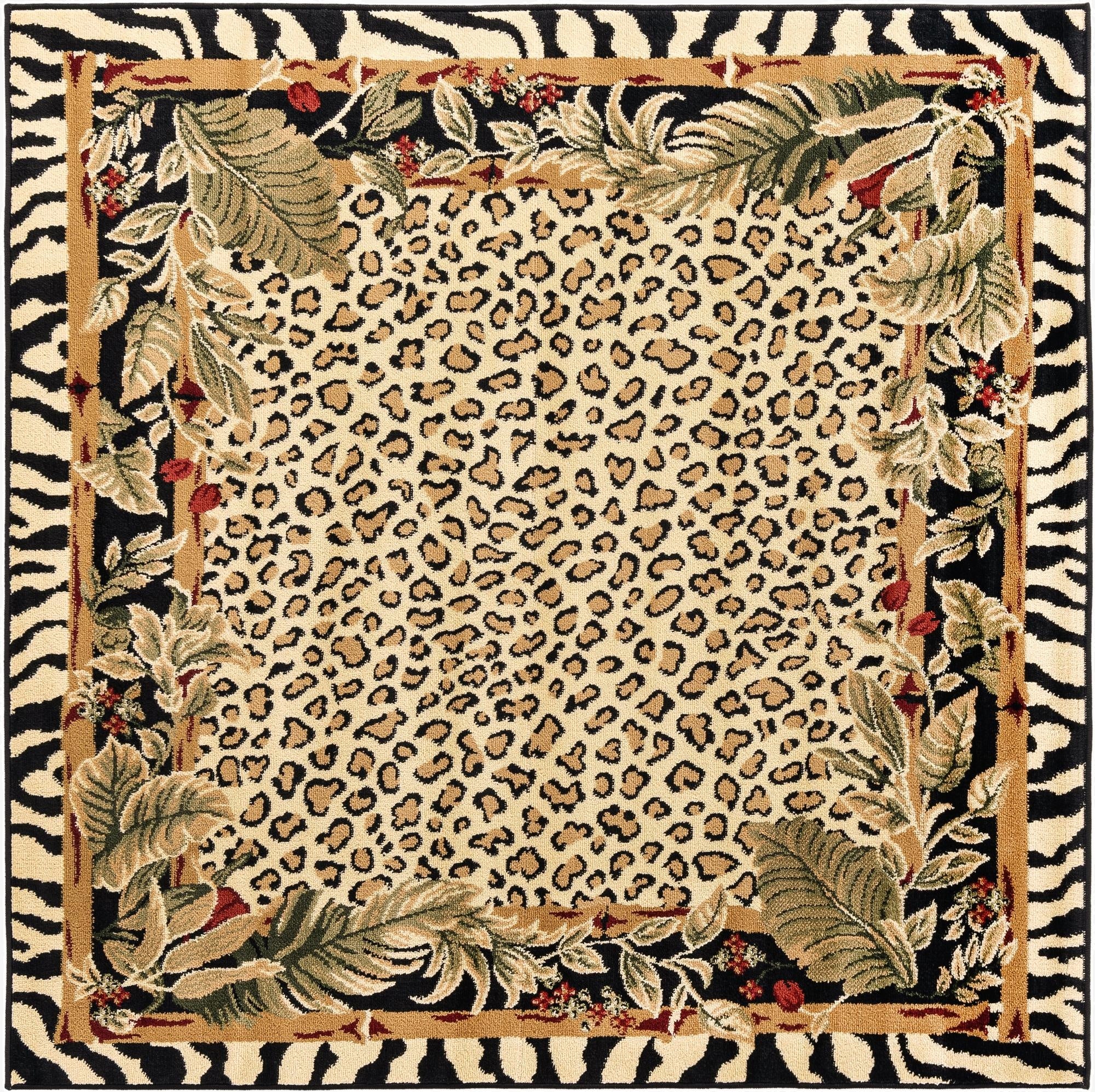 5' 3 x 5' 3 Safari Square Rug