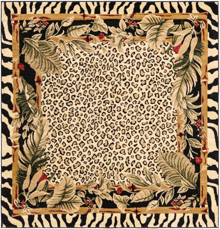 Detail image of 6' x 6' Savannah Square Rug