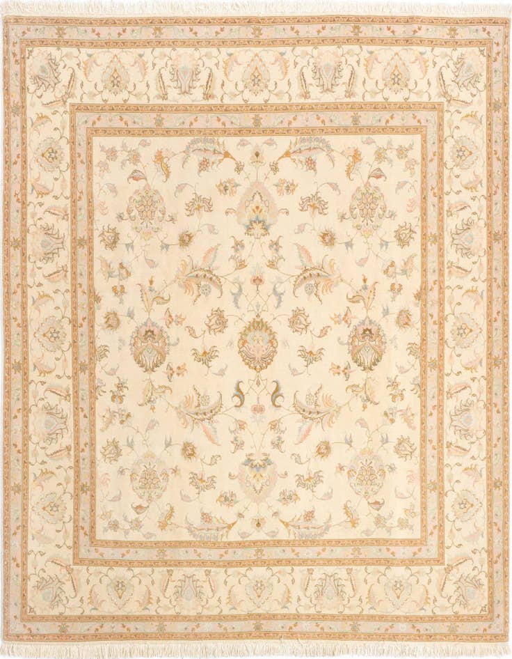 Detail image of 6' 6 x 6' 9 Tabriz Square Rug