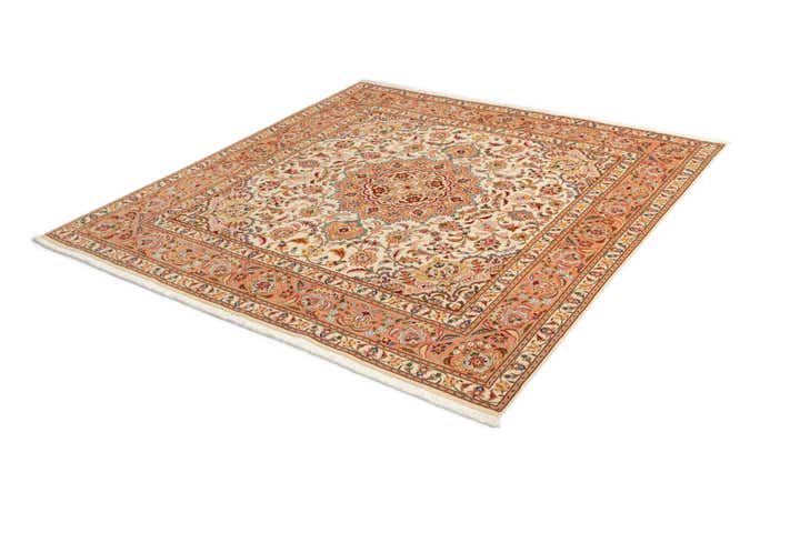 6' 6 x 6' 6 Tabriz Square Rug