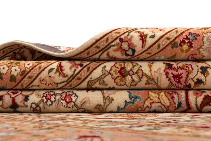 Detail image of 6' 6 x 6' 6 Tabriz Square Rug