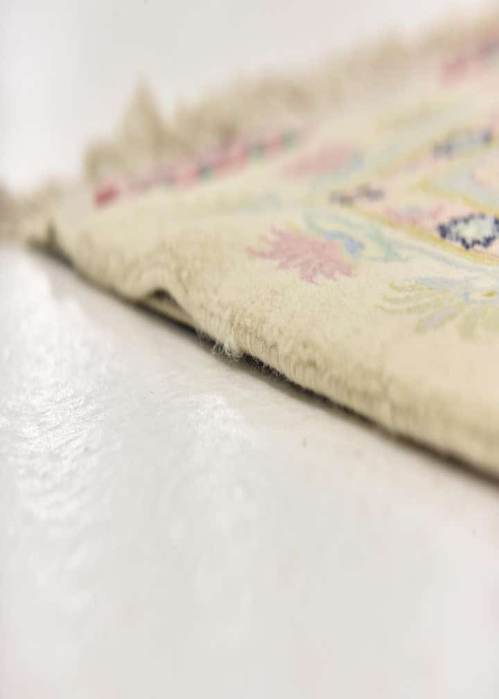 11' 3 x 11' 6 Hand Knotted Tabriz Persian Square Rug