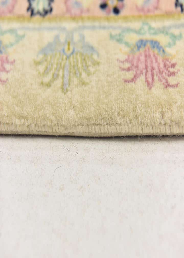 11' 3 x 11' 6 Hand Knotted Tabriz Persian Square Rug