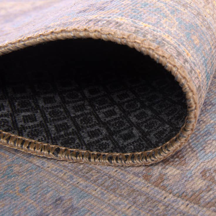 Detail image of 7' 6 x 7' 6 Washable Timeless Square Rug