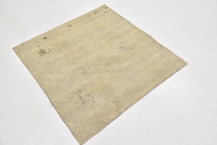 Detail image of 3' 6 x 3' 8 Hand Knotted Ultra Vintage Persian Wool Square Rug