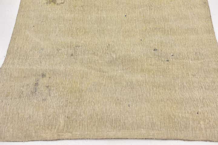 3' 6 x 3' 8 Hand Knotted Ultra Vintage Persian Wool Square Rug